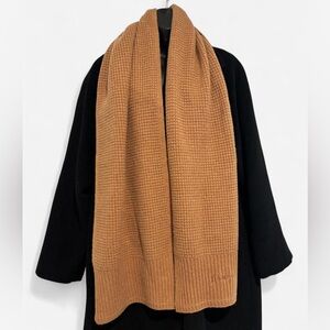 Everlane Warm Tan Knit Scarf